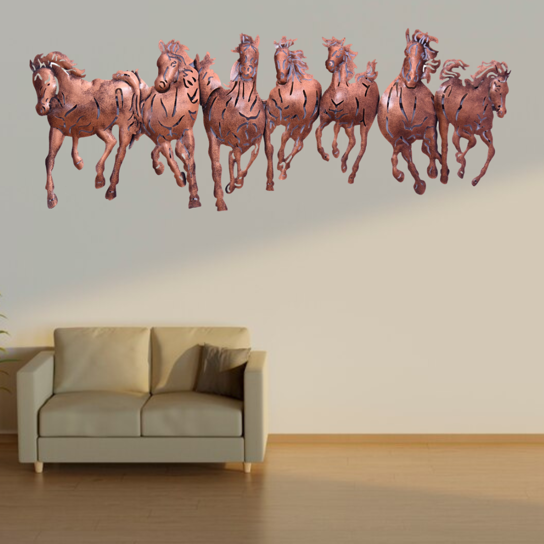 Acid Horses Wall Art