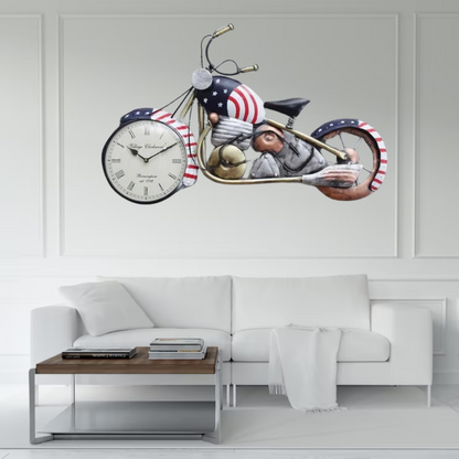 American Bike With Clock