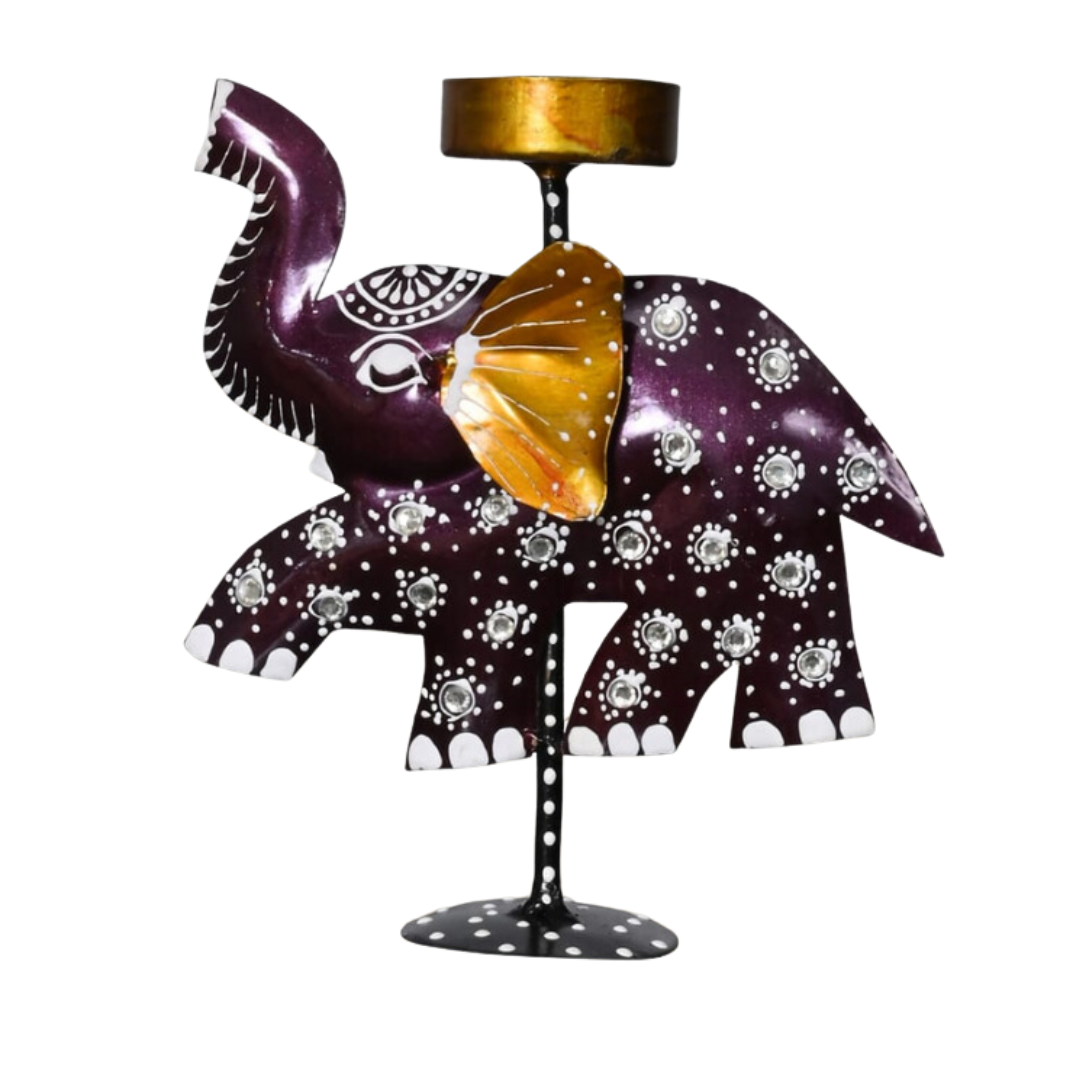 Beautiful Elephant T-light Candle Holder