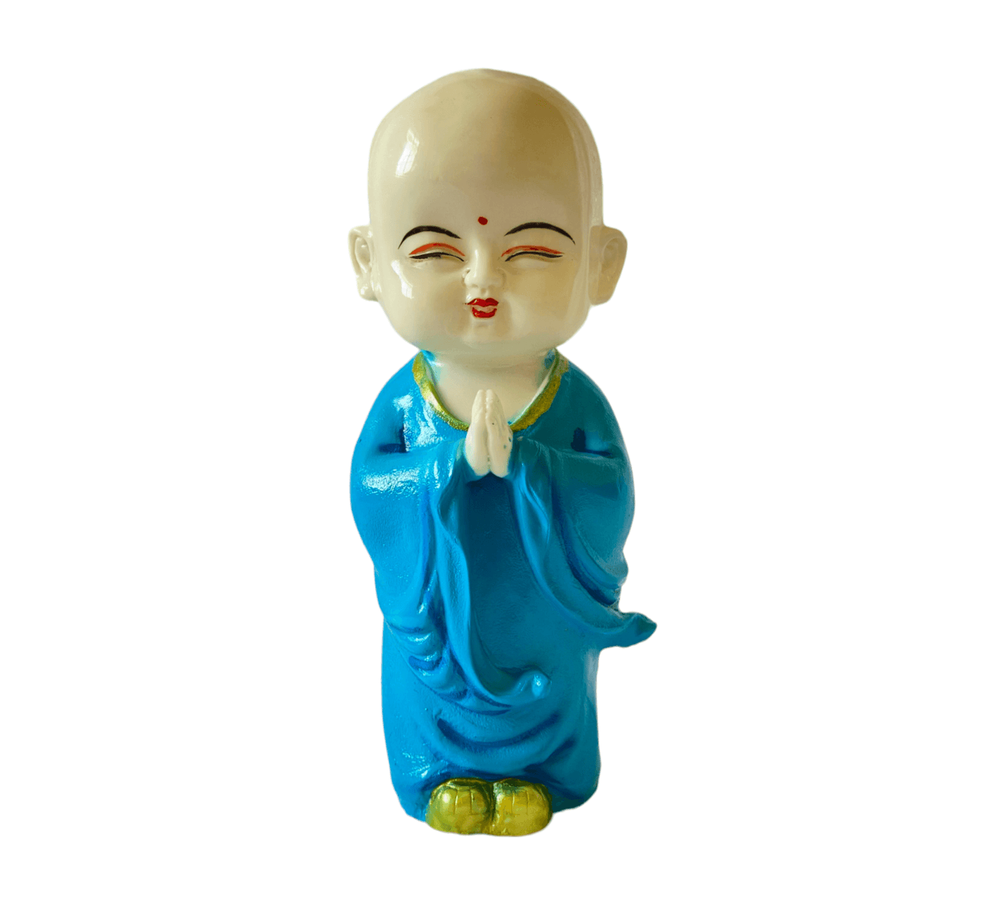 Blue Lucky Namaste Buddha