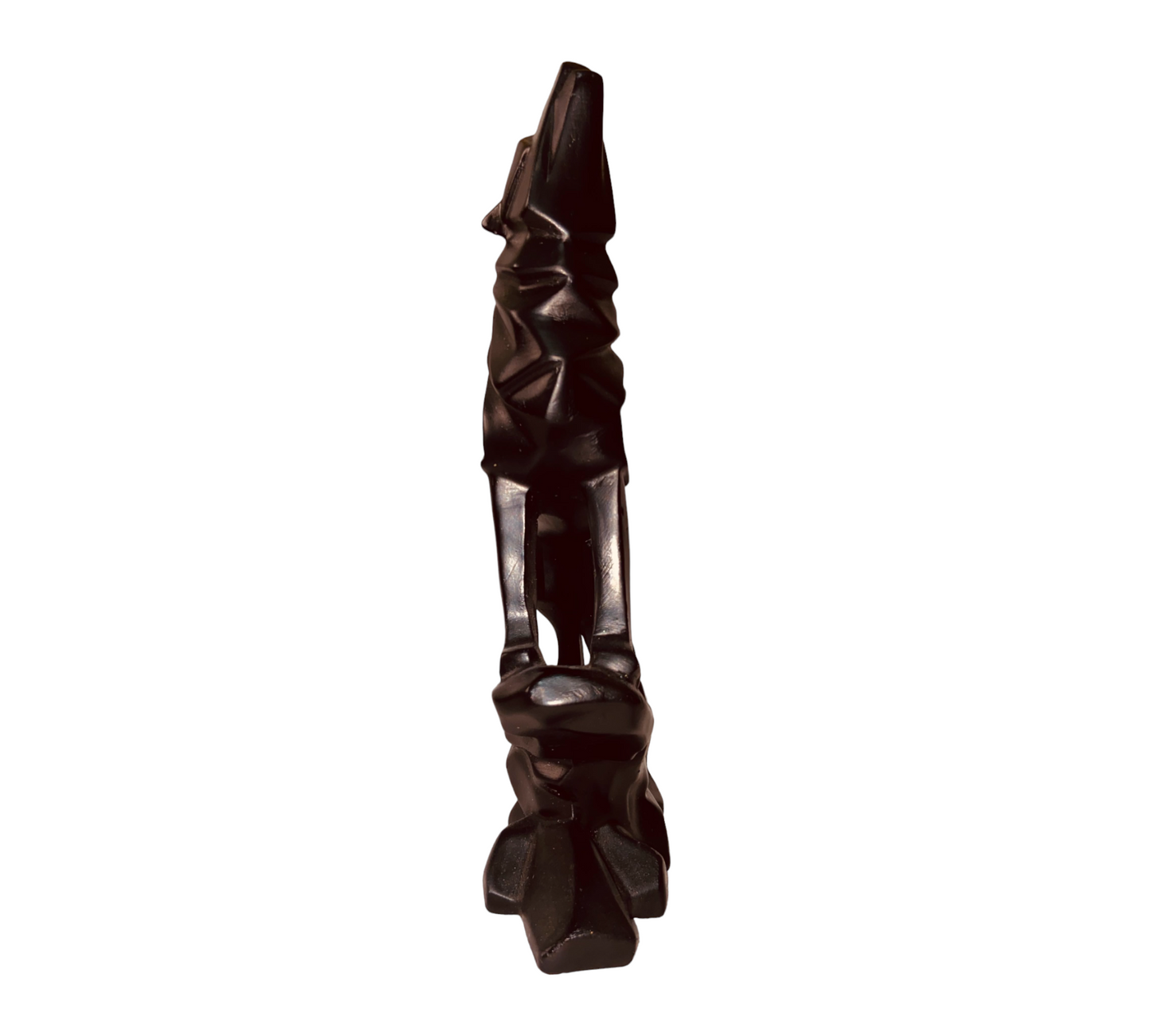 BLACK WOLF Decorative Showpiece