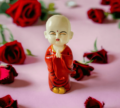 Red Lucky Namaste Buddha