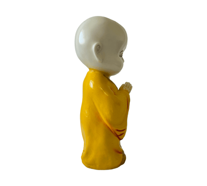 Yellow Lucky Namaste Buddha